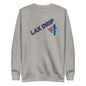 Retro Lacrosse Crewneck | Grey Heather| Crewneck Collection