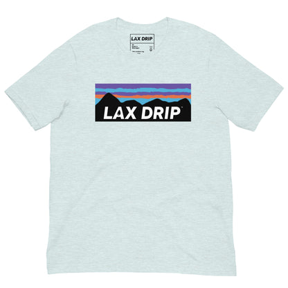 LAX DRIP Adventure Logo Heather T-Shirt