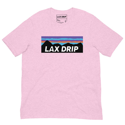 LAX DRIP Adventure Logo Heather T-Shirt