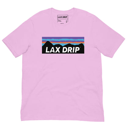 LAX DRIP Adventure Logo Heather T-Shirt